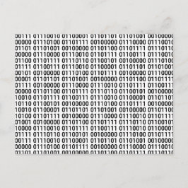 バイナリ: 私はプログラミングが好き ポストカード