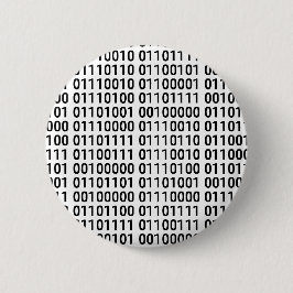 バイナリ: 私はプログラムすることを愛します 缶バッジ