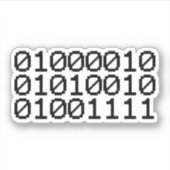 バイナリBRO シール (正面)