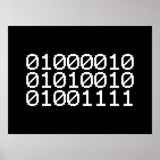 バイナリBRO ポスター (正面)