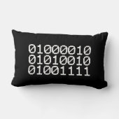 バイナリBRO ランバークッション (裏面)