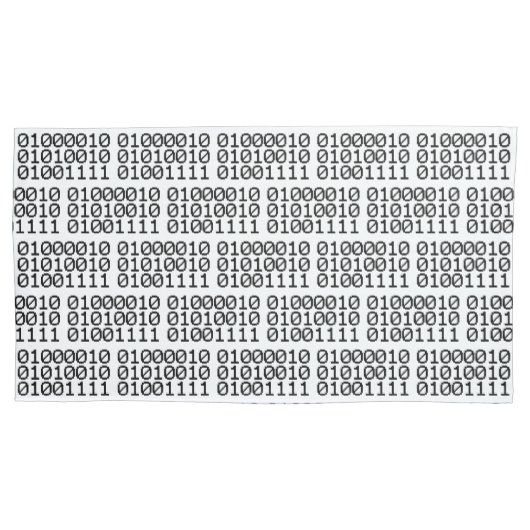 バイナリBRO 枕カバー (正面左)