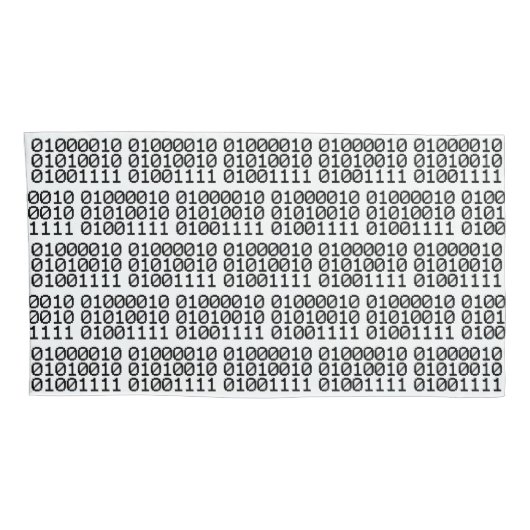 バイナリBRO 枕カバー (裏面-右)