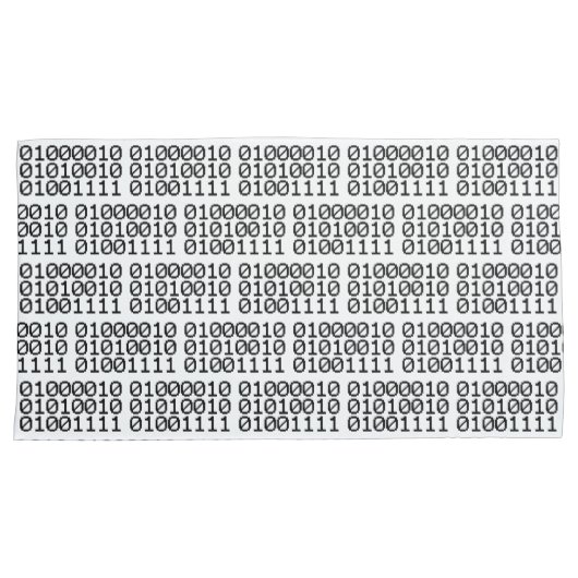 バイナリBRO 枕カバー (正面右)