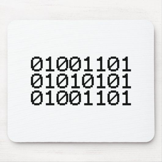 バイナリMUM マウスパッド (正面)