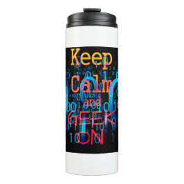 バイナ保リ・コードのCalmおよびギーク タンブラー