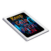 バイナ保リ・コードのCalmおよびギーク ノートブック (右側)