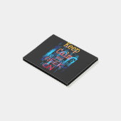 バイナ保リ・コードのCalmおよびギーク ポストイット (アングル)