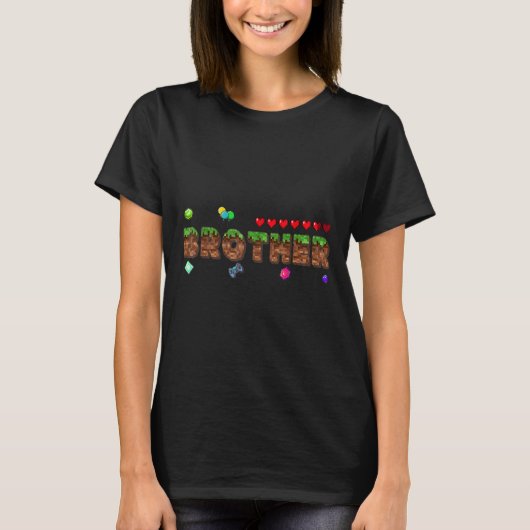 バイバイゲーム お誕生日お兄ちゃん マッチング ファ Tシャツ (正面)