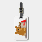 バイバイハニー!かわいい漫画は荷物タグを付ける ラゲッジタグ (正面縦)