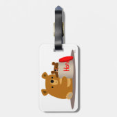 バイバイハニー!かわいい漫画は荷物タグを付ける ラゲッジタグ (裏面縦)