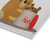 バイバイハニー！かわいい漫画クマのカットボード カッティングボード (角)