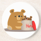 バイバイハニー!かわいい漫画ベアーズコースター コースター (正面)