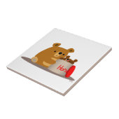 バイバイハニー!かわいい漫画ベアーズタイル タイル (側面)