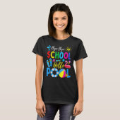 バイバイバイスクールハロープール学生先生夏 Tシャツ (正面フル)