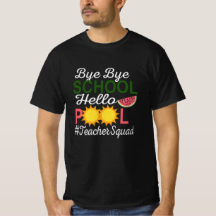 バイバイバイスクールハロープール Tシャツ