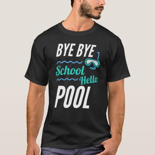 バイバイバイスクールハロープール Tシャツ (正面)