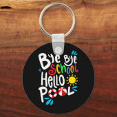バイバイバイスクールハロープールI キーホルダー (正面)