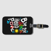 バイバイバイスクールハロープールI ラゲッジタグ (正面横)