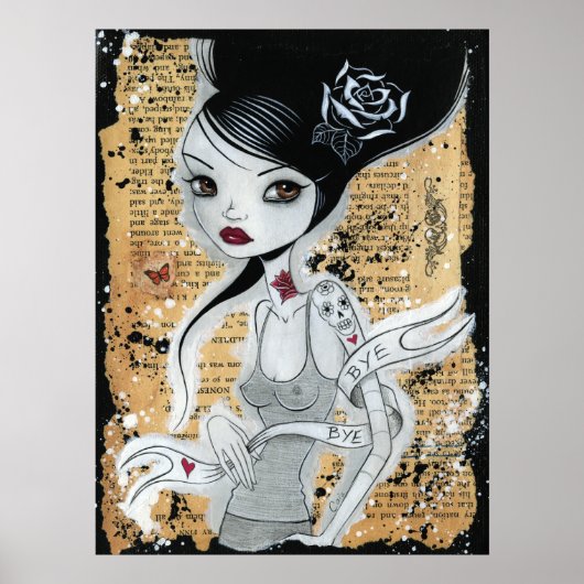 バイバイプリント ポスター (正面)