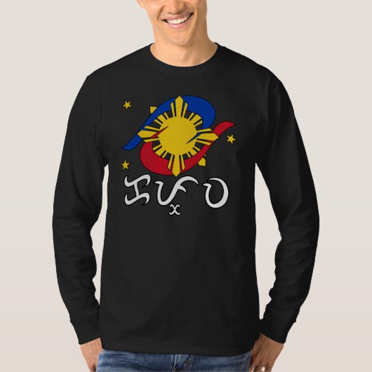 バイバイユン文字で書かれたKapwa Tシャツ (正面)