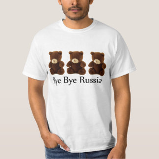 バイバイロシアのTシャツ Tシャツ