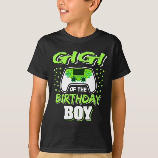 バイバイ誕生日ボーイのビデオゲームの装飾 Tシャツ (正面)
