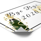バイバイ2020ポスター ポスター (角)