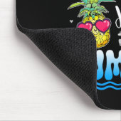 バイバイ4年生Hello夏の卒業先生 マウスパッド (コーナー)