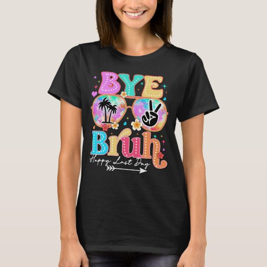 バイバイ ハッピー最終日 Tシャツ (正面)