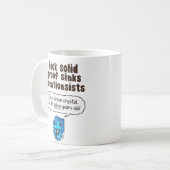 「バイバイ」創造説家 – コーヒーマグカップ (正面左)