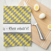 バイバモダンリアン声明 キッチンタオル (四つ折り)