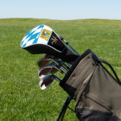 バイバモノグラムのリア国旗のゴルフカバー ゴルフヘッドカバー (インサイチュ)