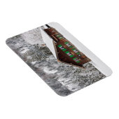 バイバ伝統的リア長方形マグネットの家 マグネット (右側)