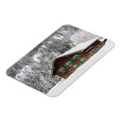 バイバ伝統的リア長方形マグネットの家 マグネット (左側)