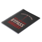 バイパスオおもしろいープンハート手術回復ギフト ノートブック (左側)