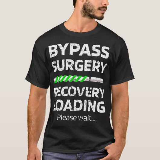 バイパス手術回復オープンハートスルージャの読み込み Tシャツ (正面)