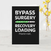 バイパス手術回復ギフト | 開心術 カード (黄色い花)