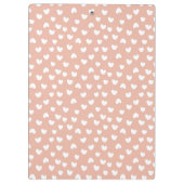 バイパーソナライズされたンダー、ボホバインダー、パターンboho クリップボード (裏面)