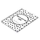 バイパーソナライズされたンダー、ボホー結合剤モダン、ボホカスタムバインダー ノートブック (左側)