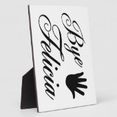 バイフェリシアファンシー手を振って フォトプラーク (側面)