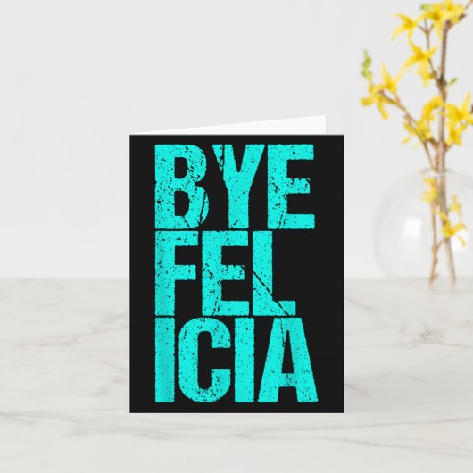 バイフェリシア カード (黄色い花)