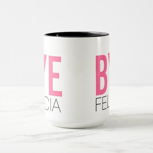 バイフェリシア！ミームおもしろい引用文 マグカップ (中央)