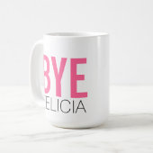 バイフェリシア！ミームおもしろい引用文 マグカップ (正面左)