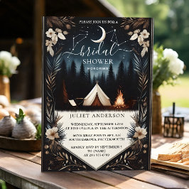 バイフォレストウッドスカイツリーファイアーキャンピングブライダルシャワー 招待状