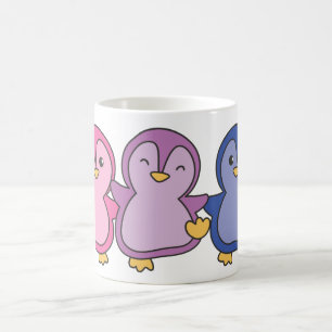 バイフラッグプライドLgbtqかわいいペンギンコーヒーマグ コーヒーマグカップ