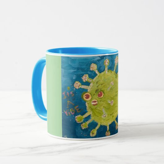 バイブだ マグカップ (正面左)