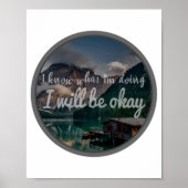 バイブやる気を起こさせるス用の前向き引用文 ポスター (正面)