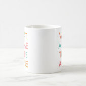 バイブス最高の時代のモチベーション名言コーヒー コーヒーマグカップ (中央)