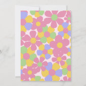 バイブス満載の5歳誕生日招待状 招待状 (裏面)